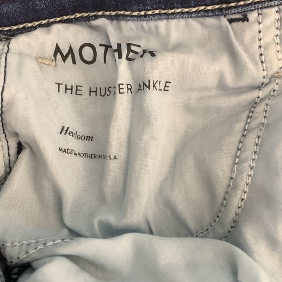Mother The Hustler Ankle Heirloom High Rise Jean - Picture 12 of 13
